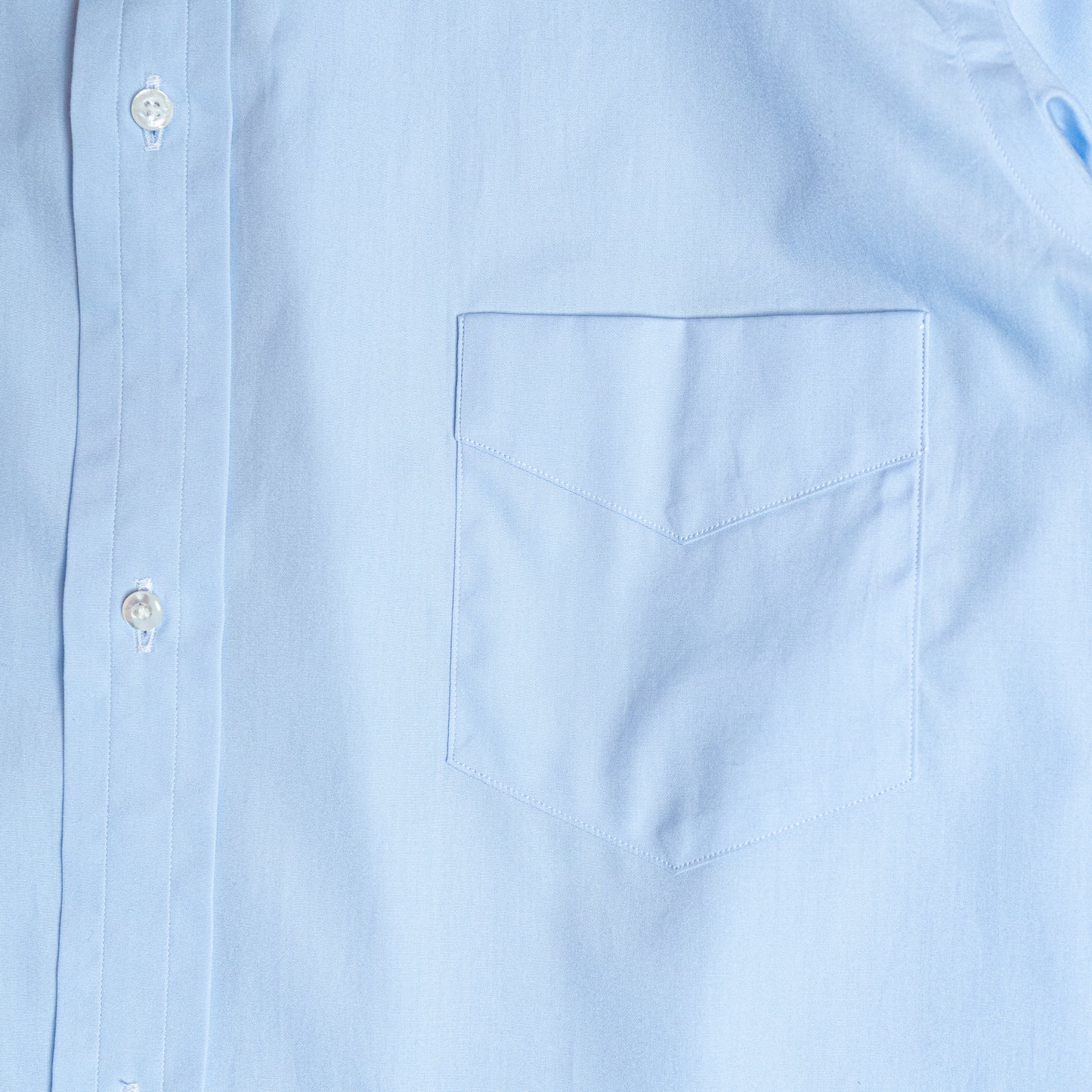 <Made To Order> CLASSIC POINT COLLAR BROADCLOTH SHIRT SAX BLUE