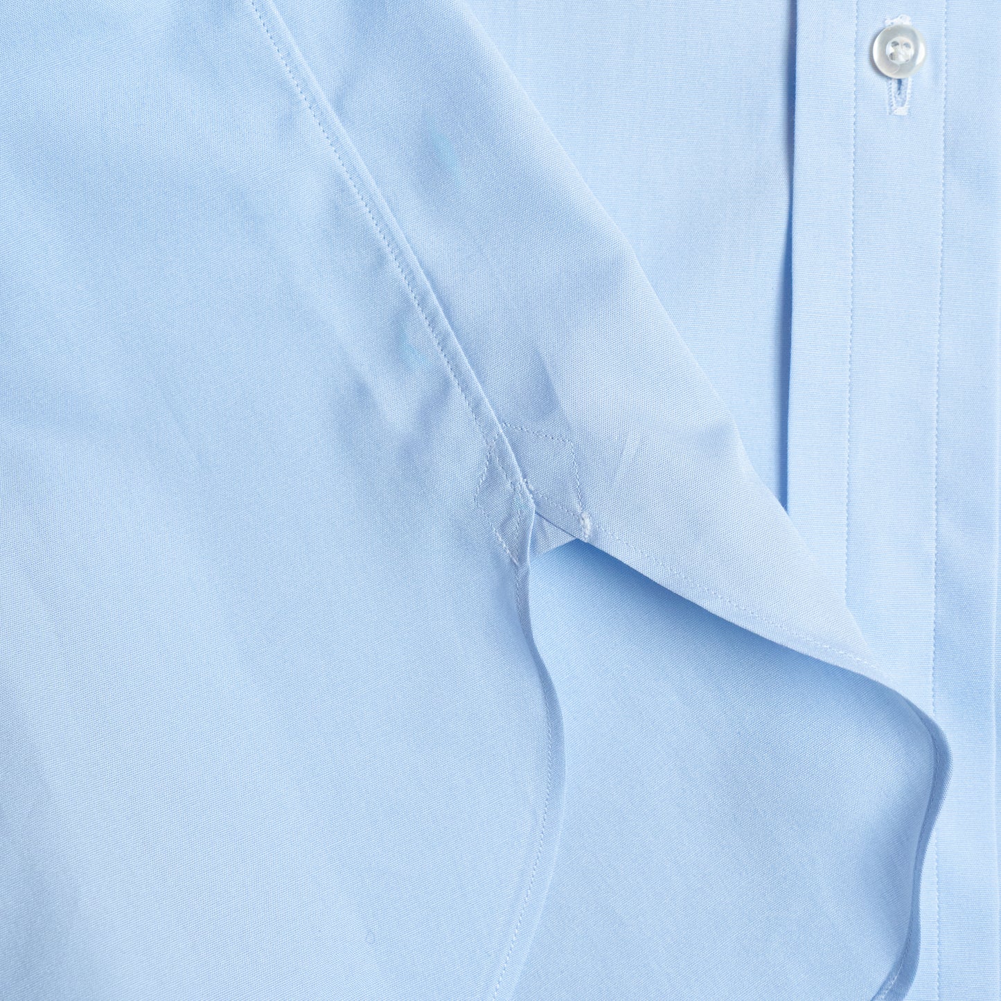 <Made To Order> CLASSIC POINT COLLAR BROADCLOTH SHIRT SAX BLUE
