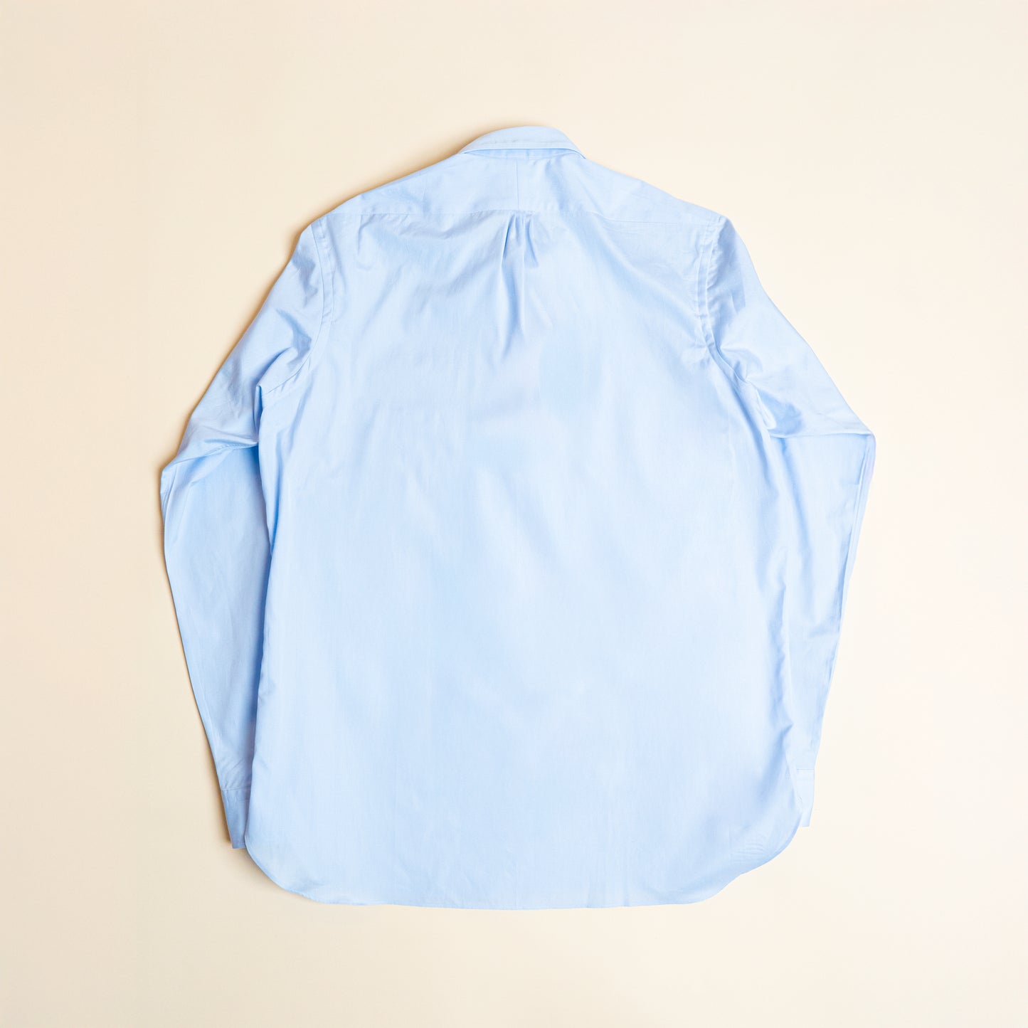 <Made To Order> CLASSIC POINT COLLAR BROADCLOTH SHIRT SAX BLUE