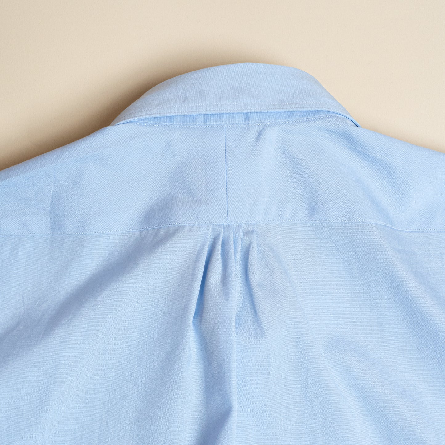 <Made To Order> CLASSIC POINT COLLAR BROADCLOTH SHIRT SAX BLUE