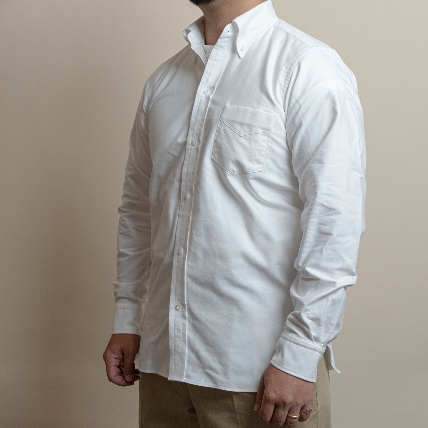 <Made To Order> CLASSIC OCBD SHIRT WHITE