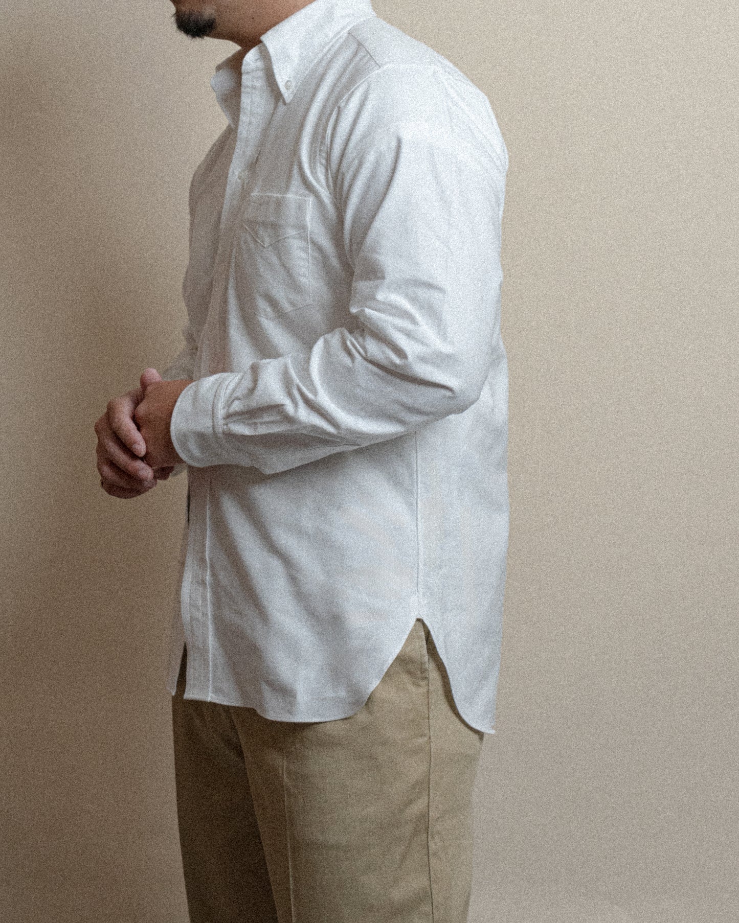 <Made To Order> CLASSIC OCBD SHIRT WHITE