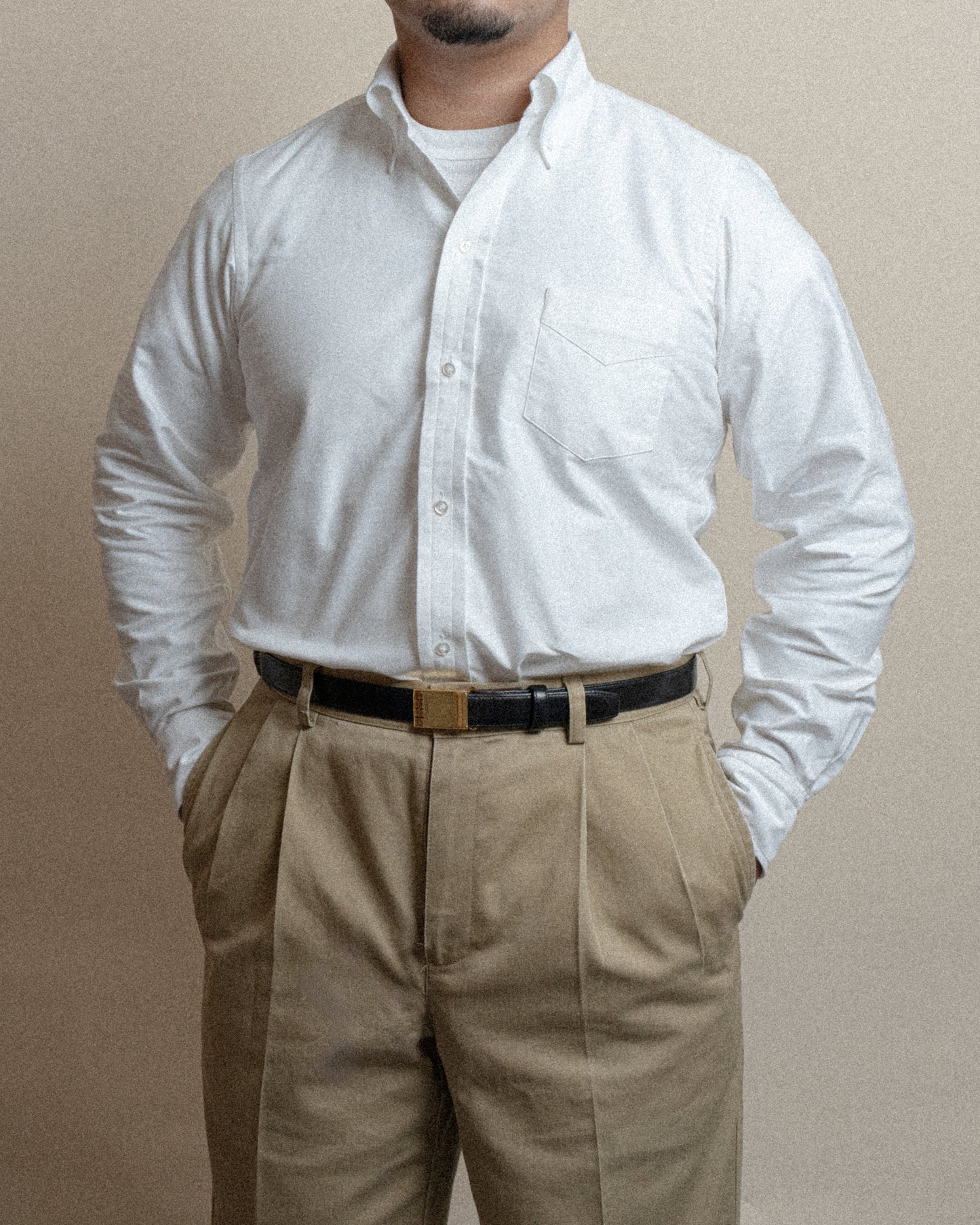<Made To Order> CLASSIC OCBD SHIRT WHITE