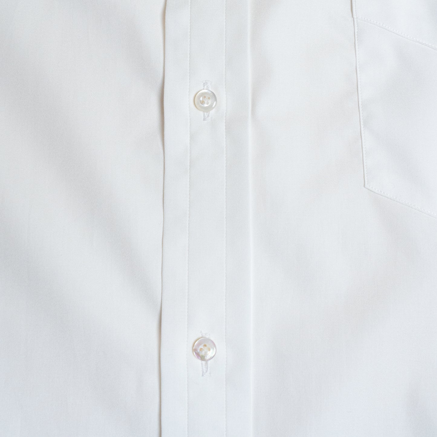 <Made To Order> CLASSIC POINT COLLAR BROADCLOTH SHIRT WHITE