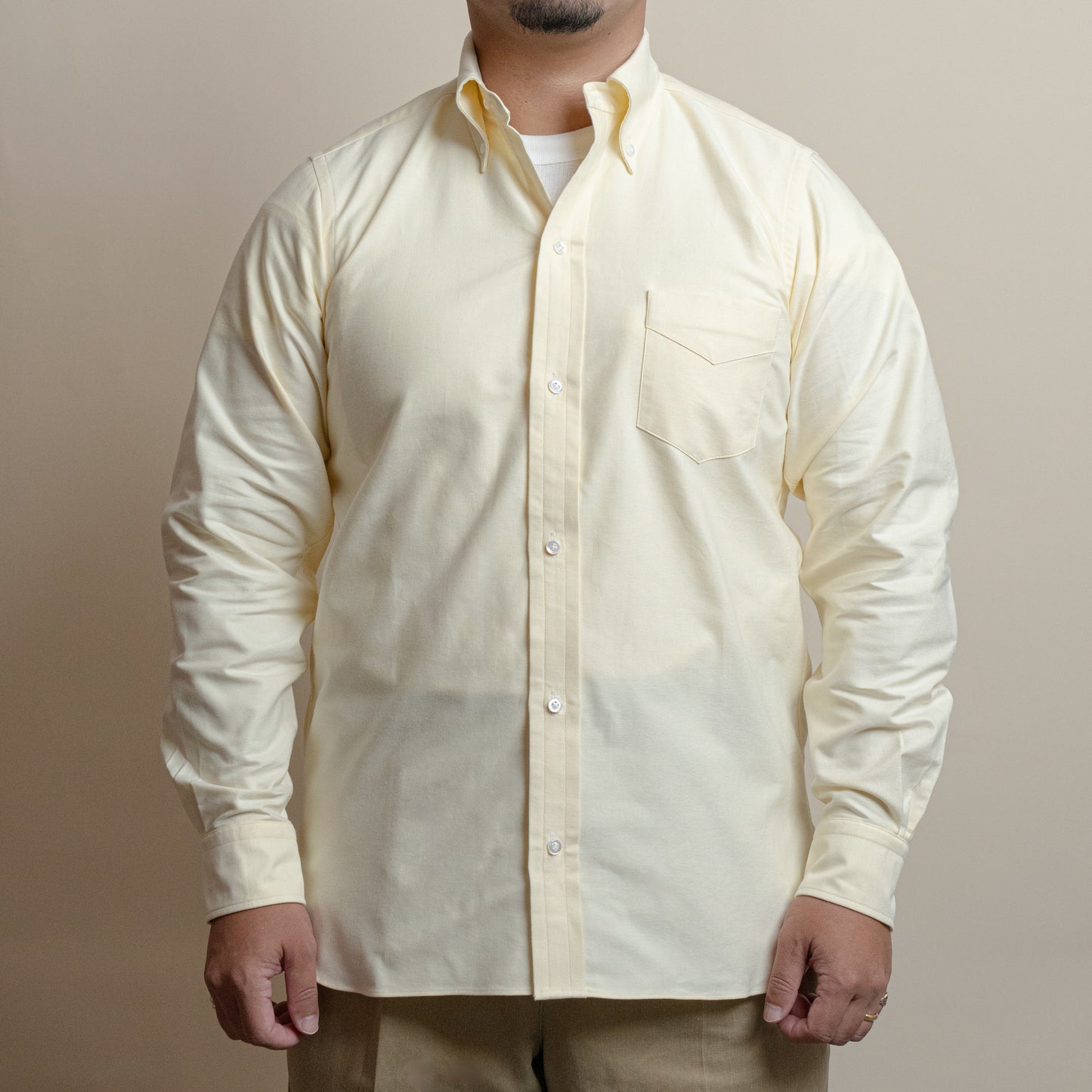<Made To Order> CLASSIC OCBD SHIRT YELLOW