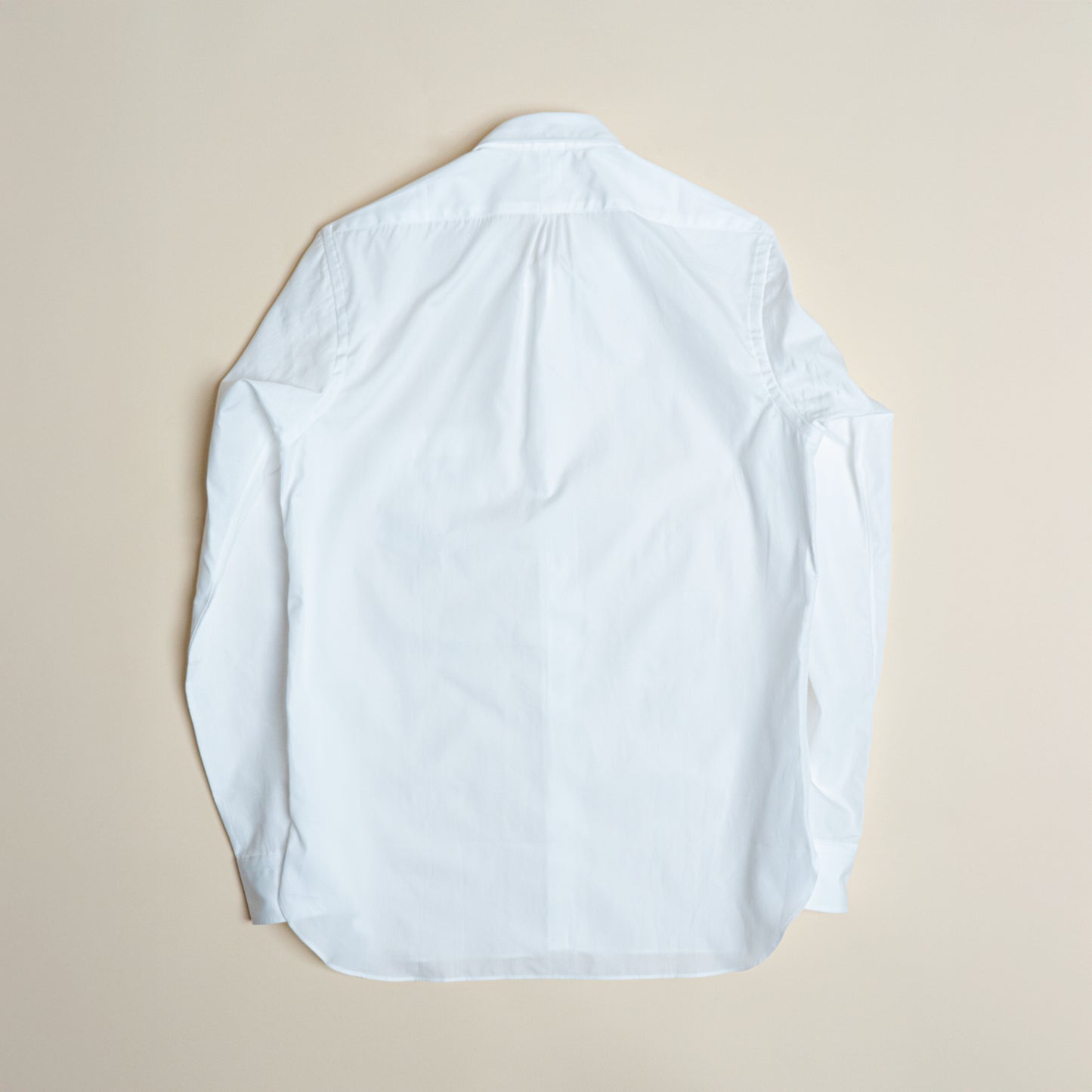 <Made To Order> CLASSIC POINT COLLAR BROADCLOTH SHIRT WHITE