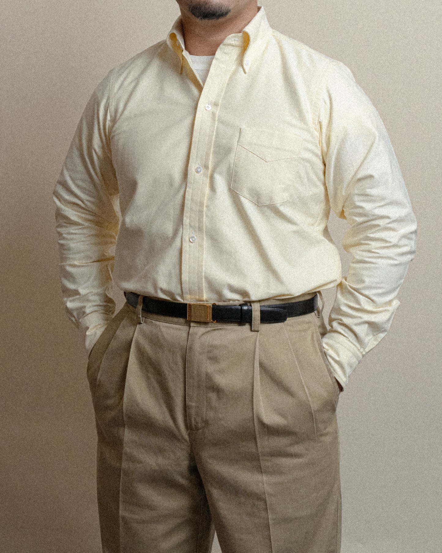 <Made To Order> CLASSIC OCBD SHIRT YELLOW