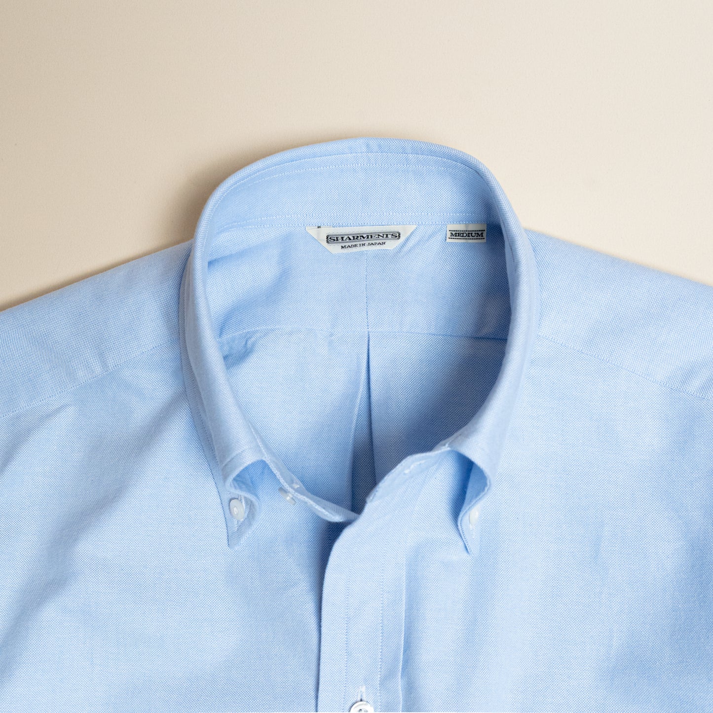 <Made To Order> CLASSIC OCBD SHIRT SAX BLUE