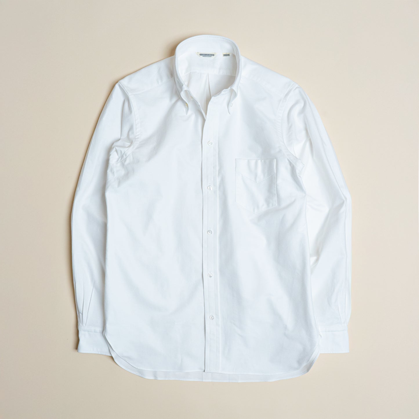 <Made To Order> CLASSIC OCBD SHIRT WHITE