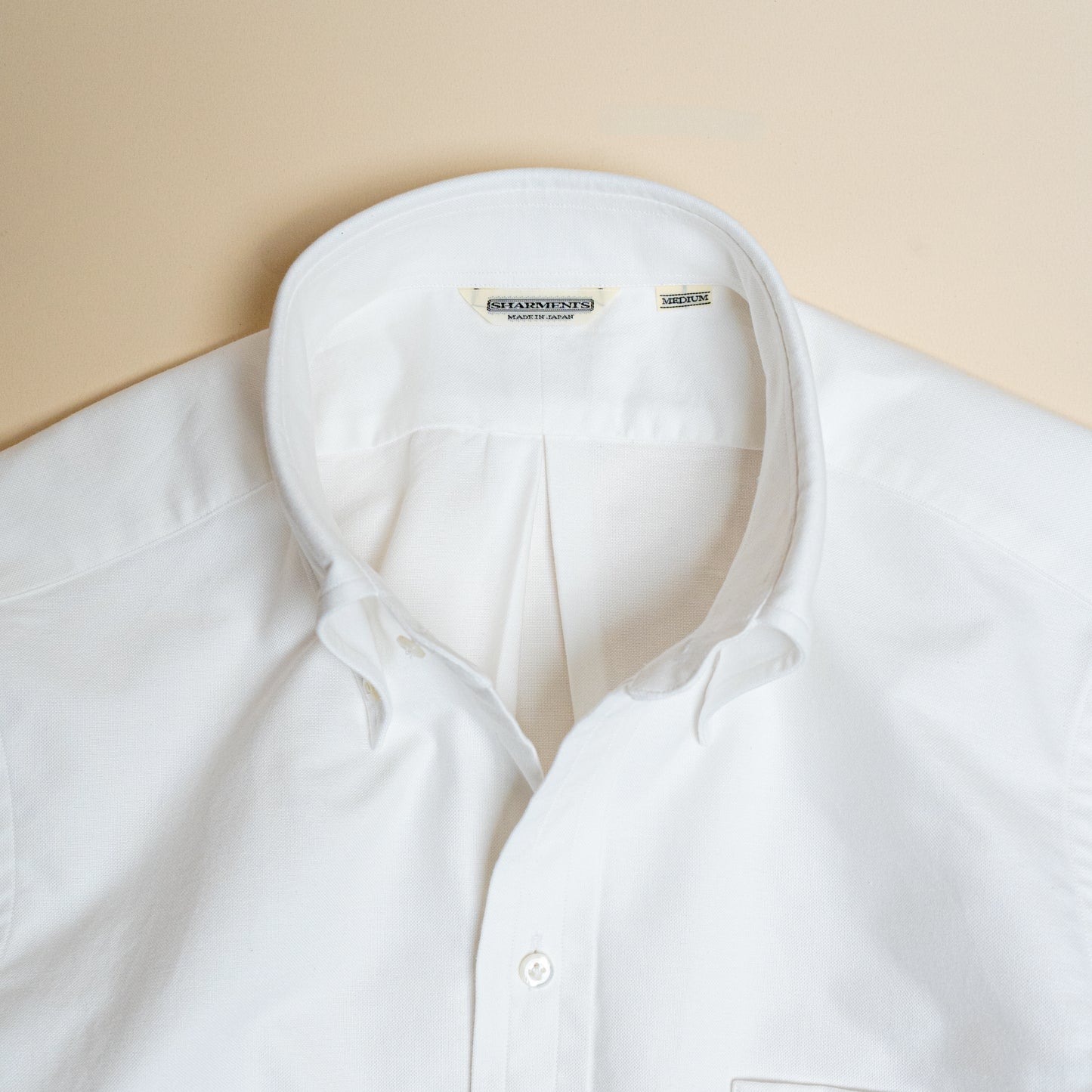 <Made To Order> CLASSIC OCBD SHIRT WHITE