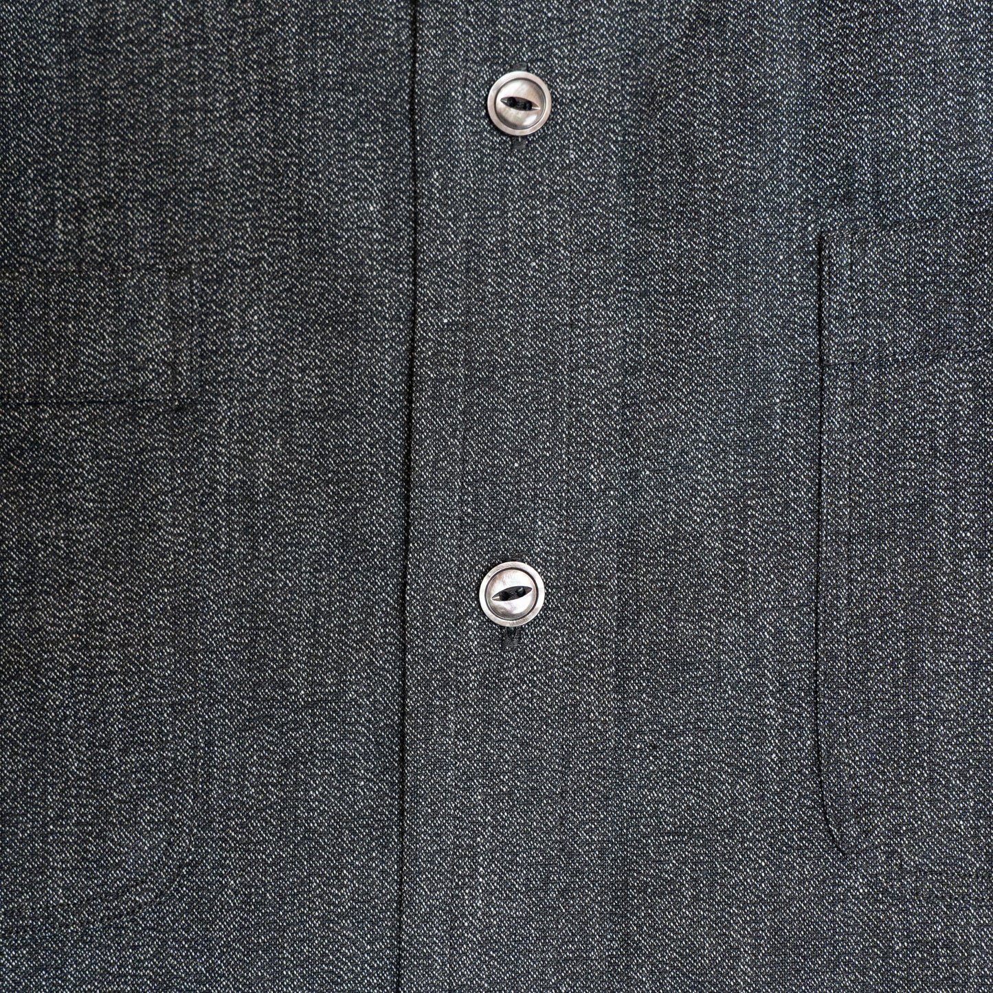 <Made To Order> CLASSIC WORK SHIRT CHAMBRAY BLACK