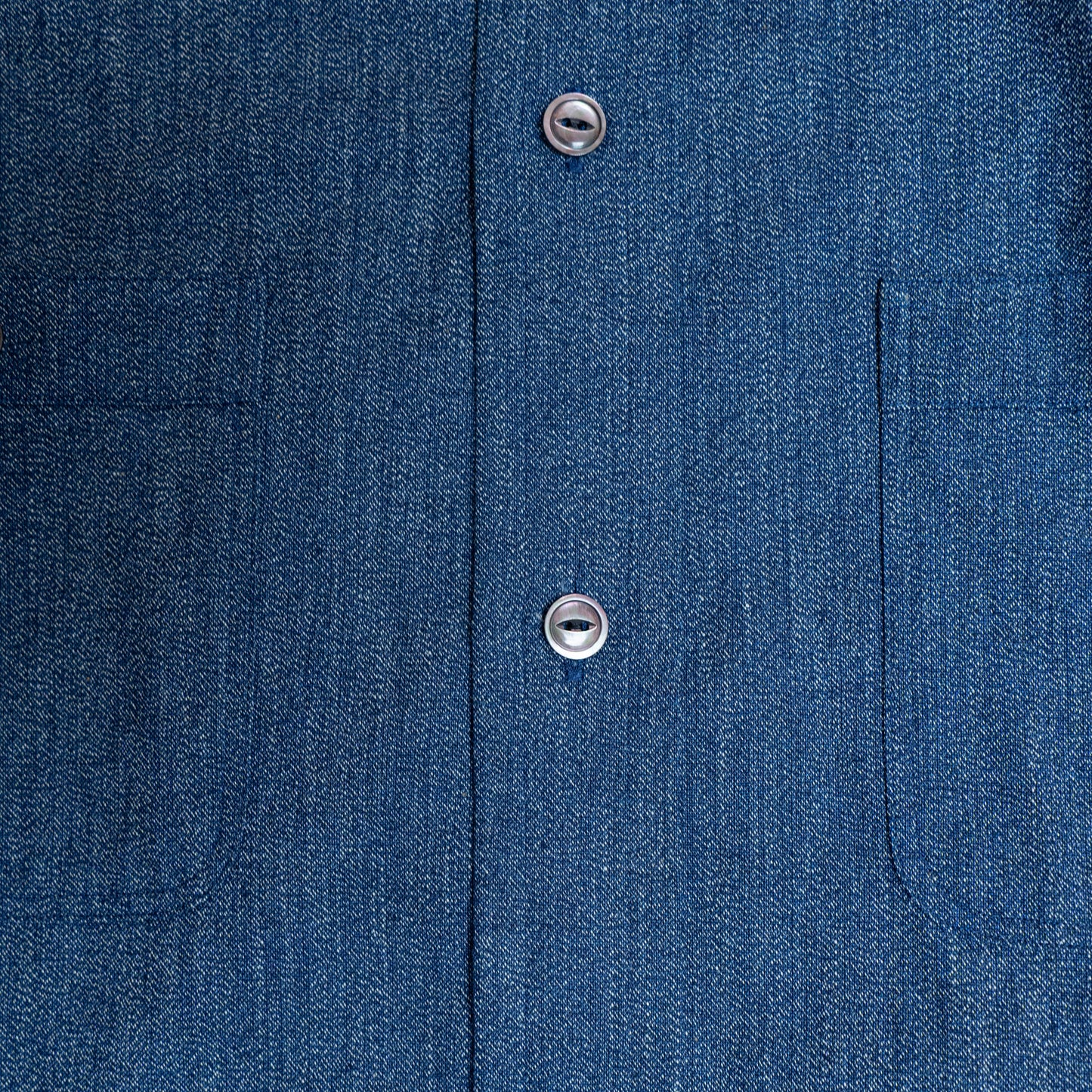 <Made To Order> CLASSIC WORK SHIRT CHAMBRAY NAVY