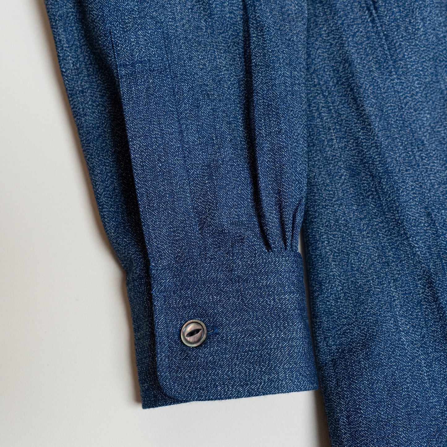 <Made To Order> CLASSIC WORK SHIRT CHAMBRAY NAVY