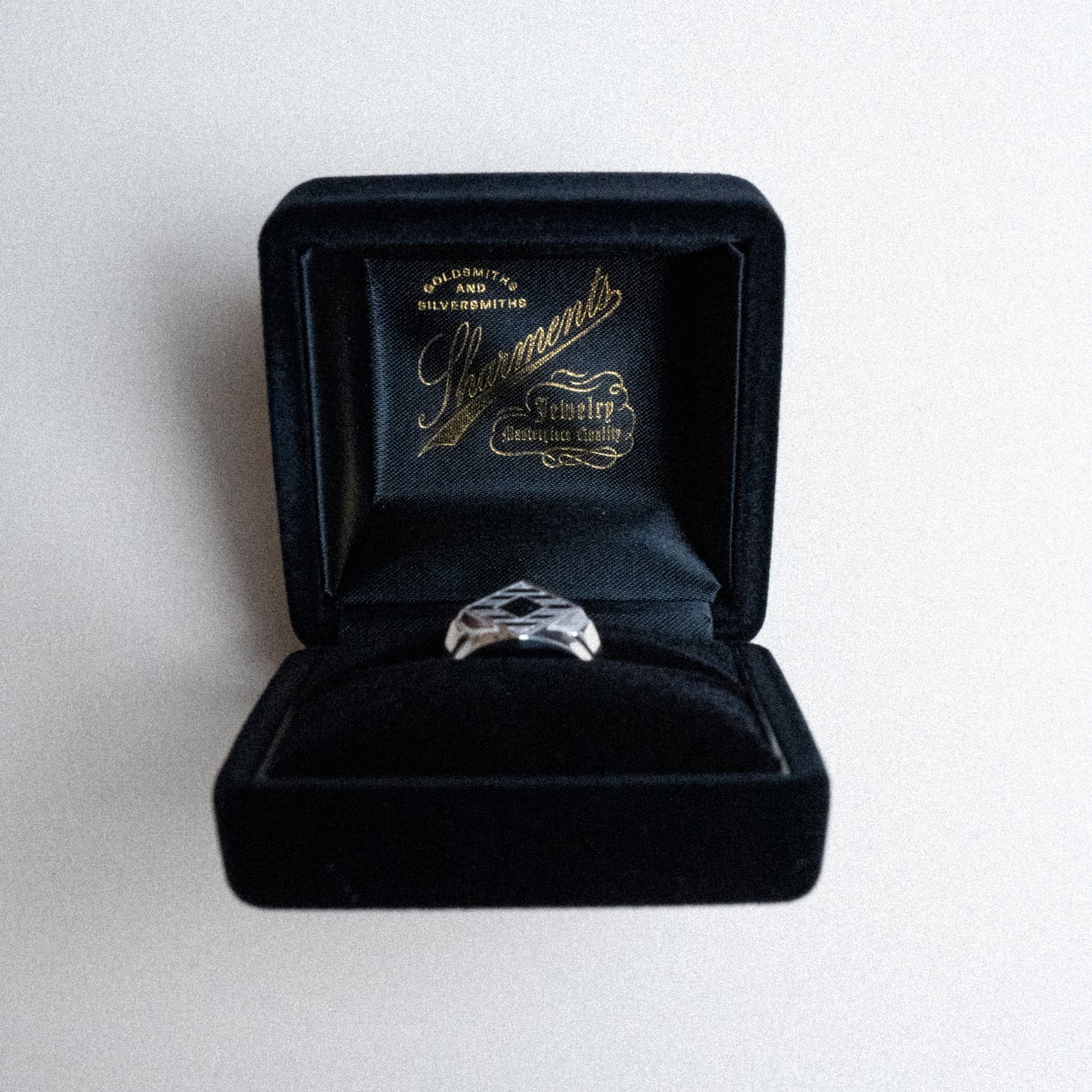 <Made To Order> ENGINE-TURNED RING