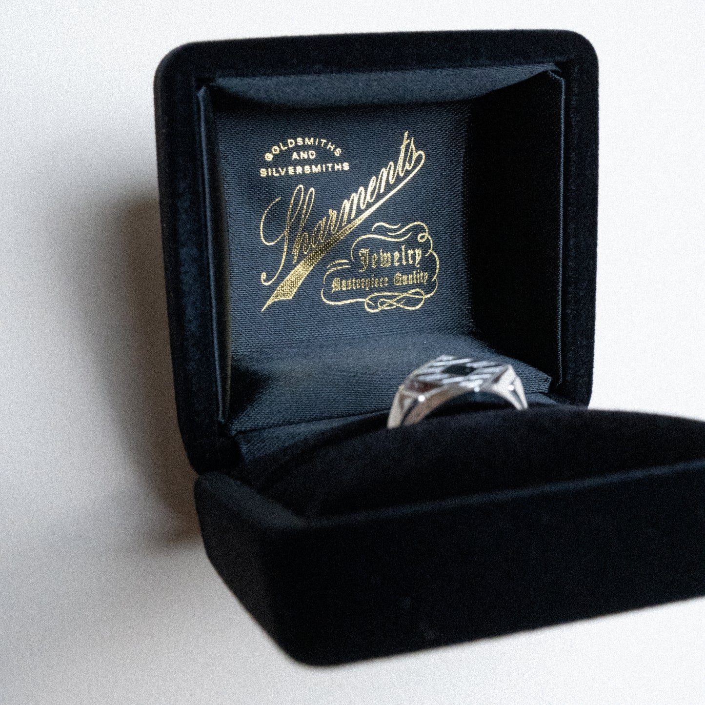 <Made To Order> ENGINE-TURNED RING