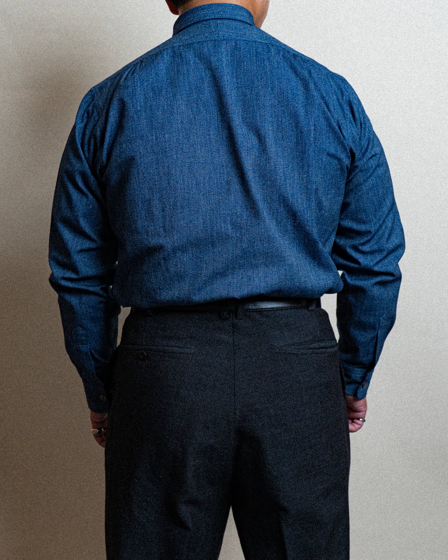 <Made To Order> CLASSIC WORK SHIRT CHAMBRAY NAVY