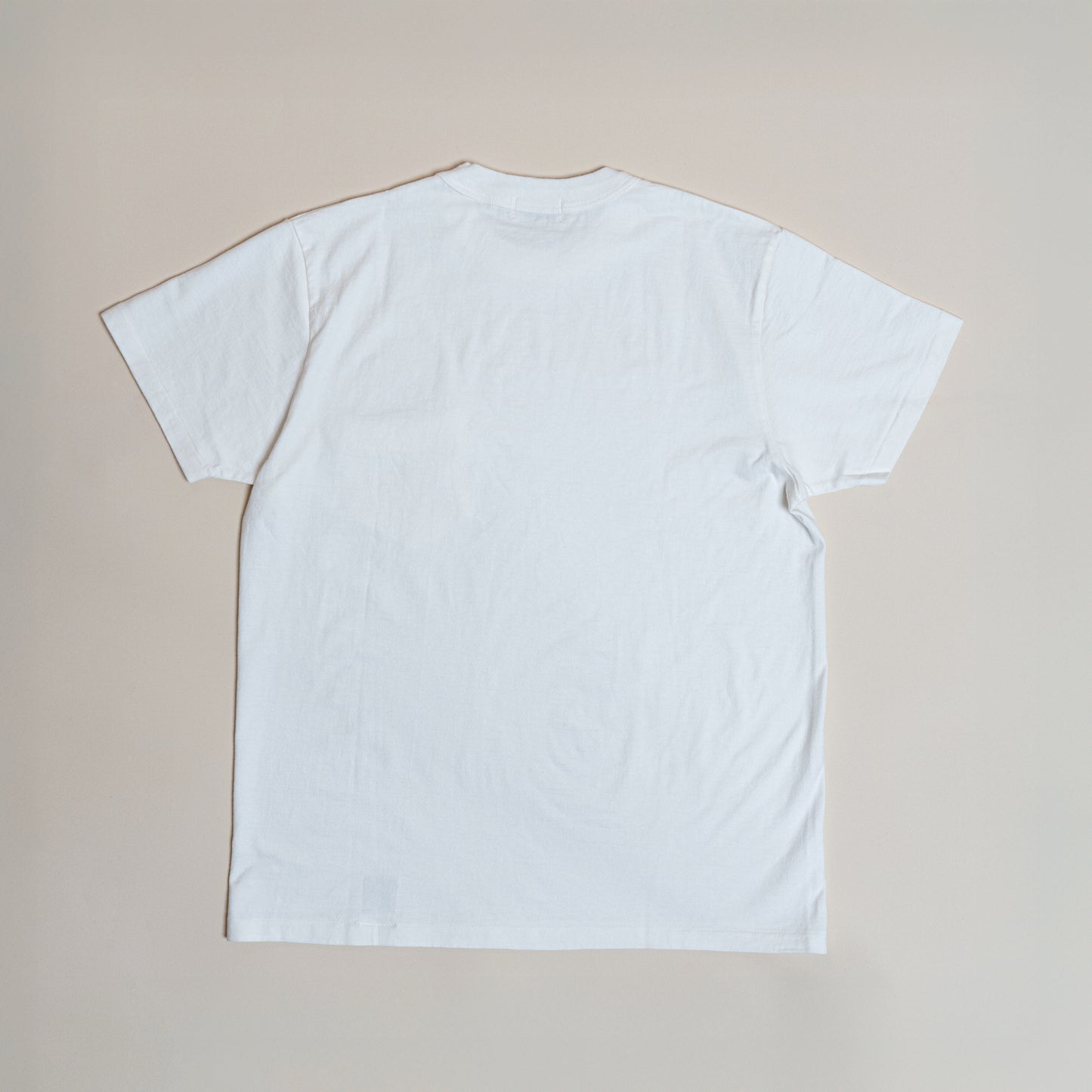 RELEASE DATE : 11am(JST) 09/07/2025 CREW NECK POCKET TEE WHITE