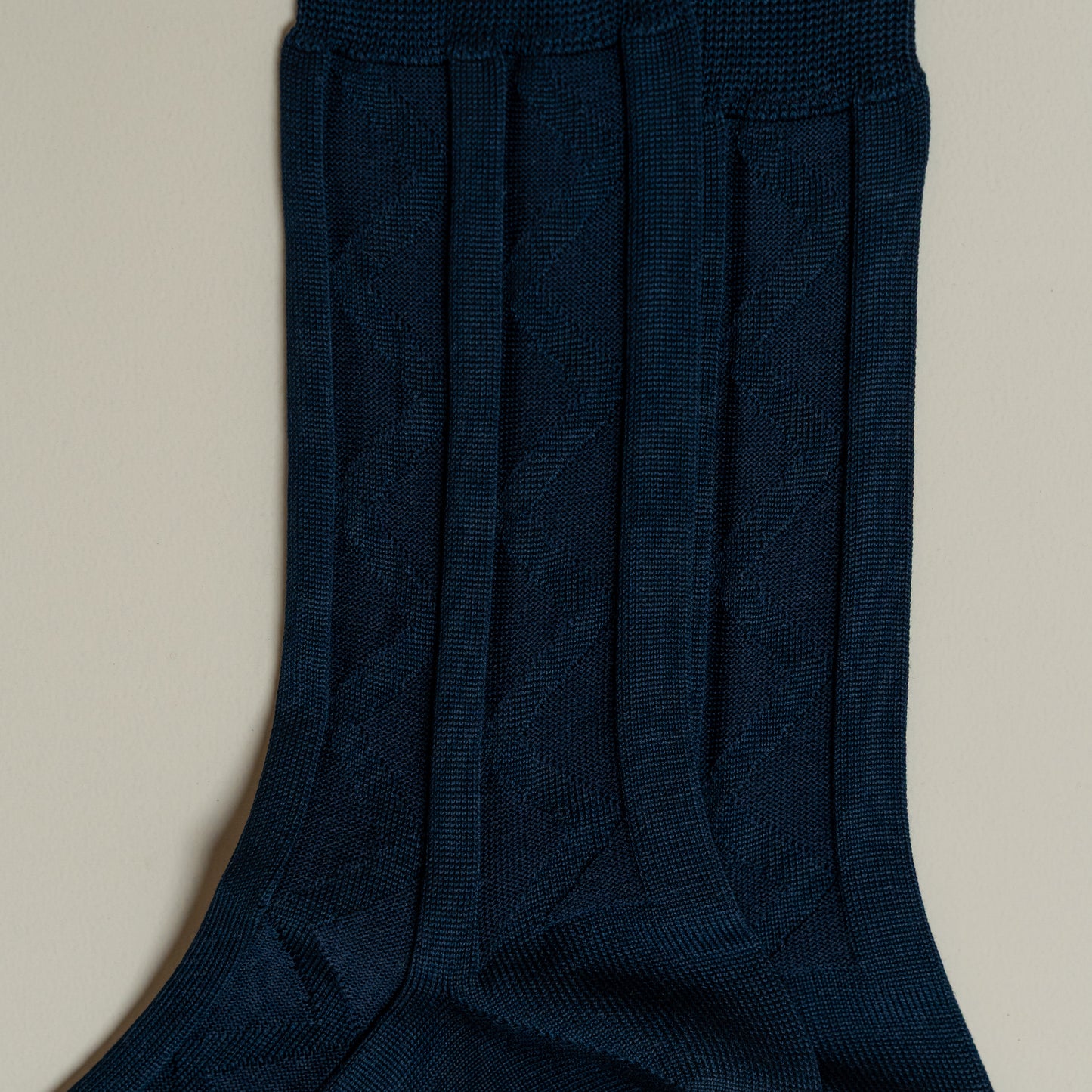 COTTON SOCKS “ZIG-ZAG”NAVY