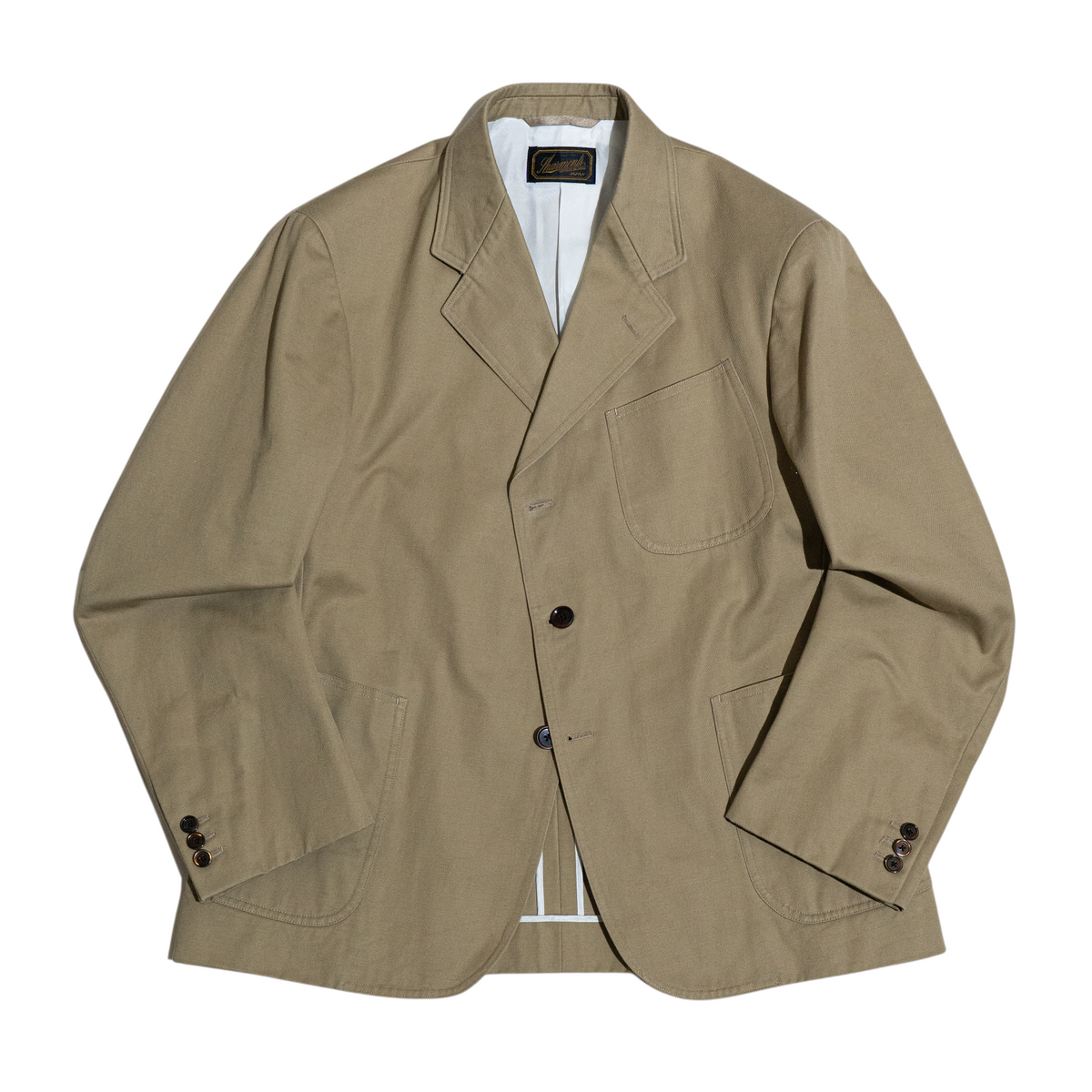 <Made To Order＞ SIGNATURE SACK JACKET "CHINO CLOTH"  KHAKI