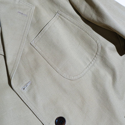 <Made To Order＞ SIGNATURE SACK JACKET "CHINO CLOTH"  KHAKI