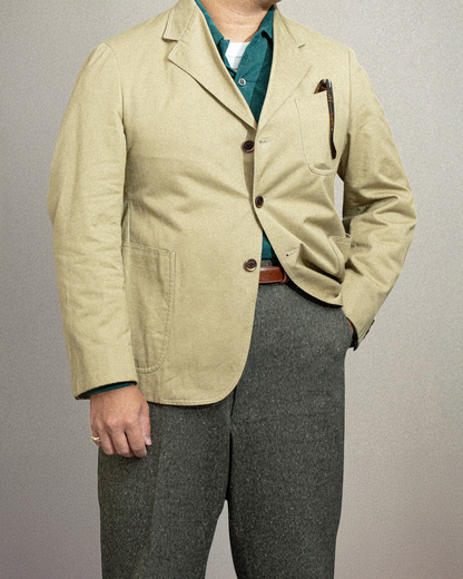 <Made To Order＞ SIGNATURE SACK JACKET "CHINO CLOTH"  KHAKI