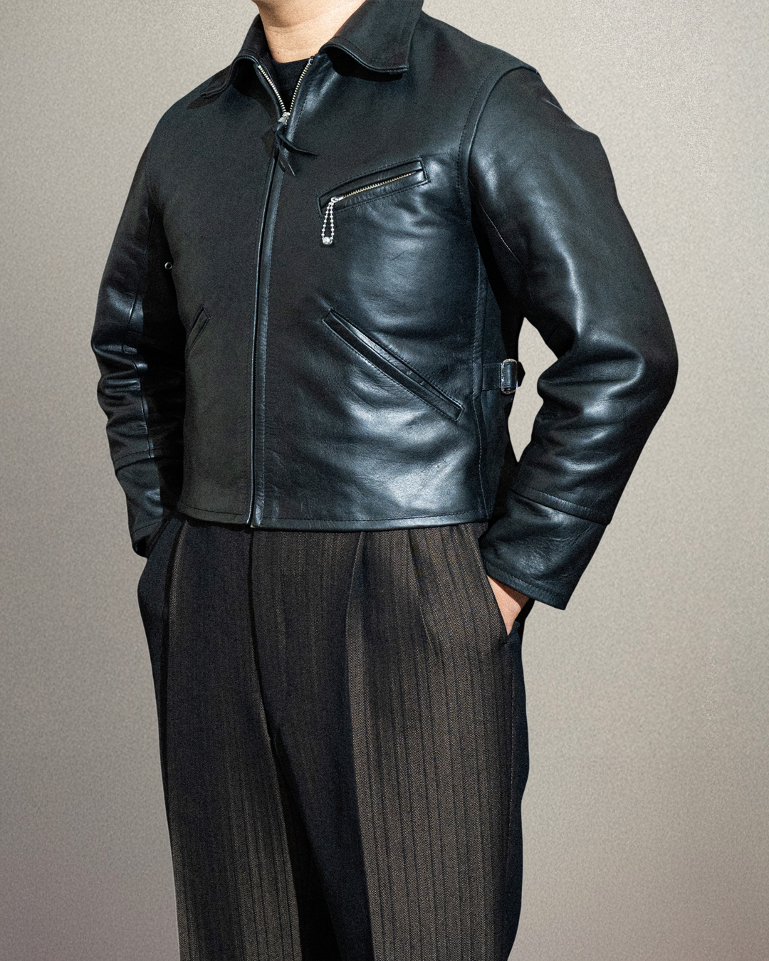 <Made To Measure＞ COSSACK HORSE HIDE JACKET