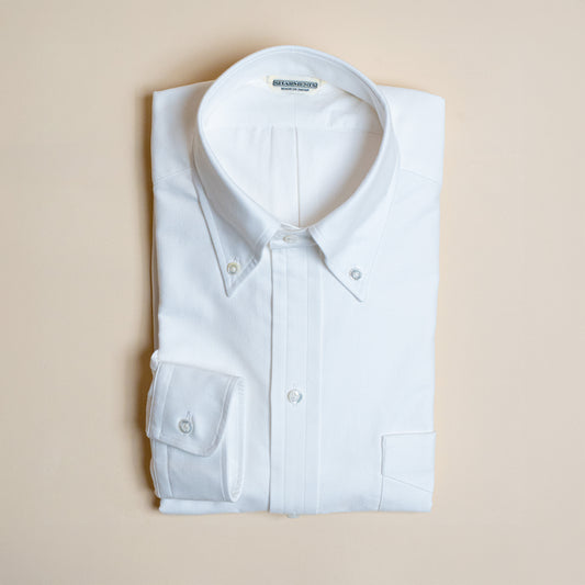 <Made To Order> CLASSIC OCBD SHIRT WHITE