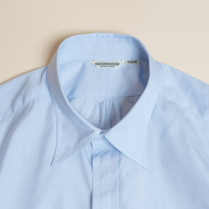 <Made To Order> CLASSIC POINT COLLAR BROADCLOTH SHIRT SAX BLUE