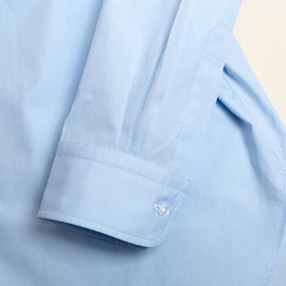<Made To Order> CLASSIC POINT COLLAR BROADCLOTH SHIRT SAX BLUE