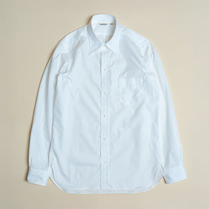 <Made To Order> CLASSIC POINT COLLAR BROADCLOTH SHIRT WHITE