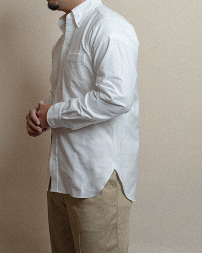 <Made To Order> CLASSIC OCBD SHIRT WHITE