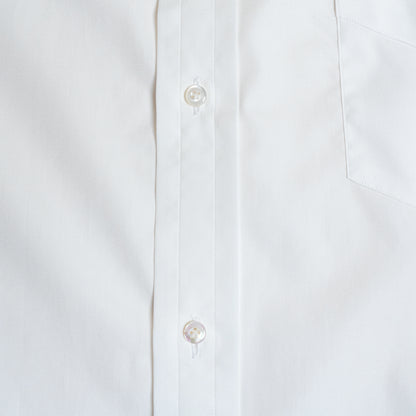 <Made To Order> CLASSIC POINT COLLAR BROADCLOTH SHIRT WHITE