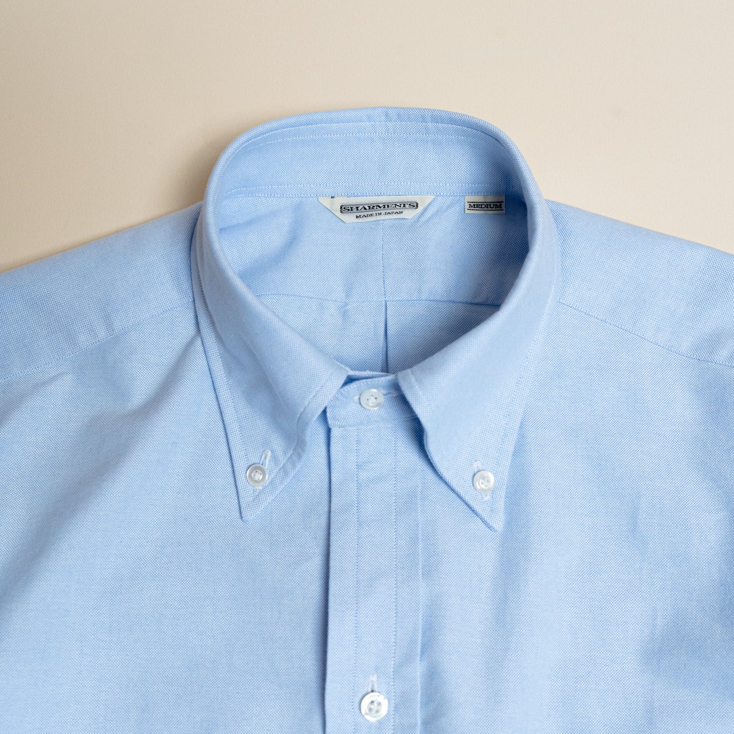 <Made To Order> CLASSIC OCBD SHIRT SAX BLUE