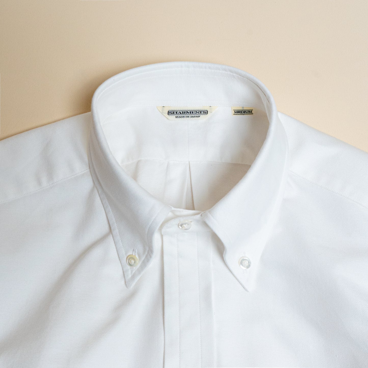 <Made To Order> CLASSIC OCBD SHIRT WHITE