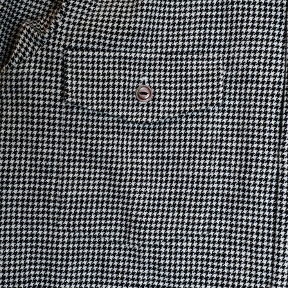<Made To Order> HOUNDSTOOTH COTTON TWILL SHIRT
