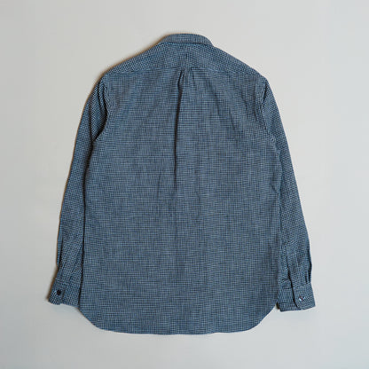 <Made To Order> HOUNDSTOOTH COTTON TWILL SHIRT