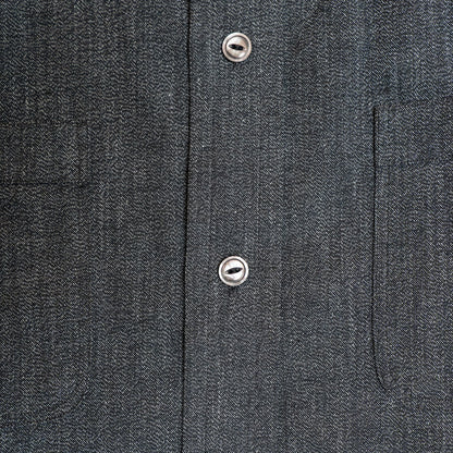 <Made To Order> CLASSIC WORK SHIRT CHAMBRAY BLACK