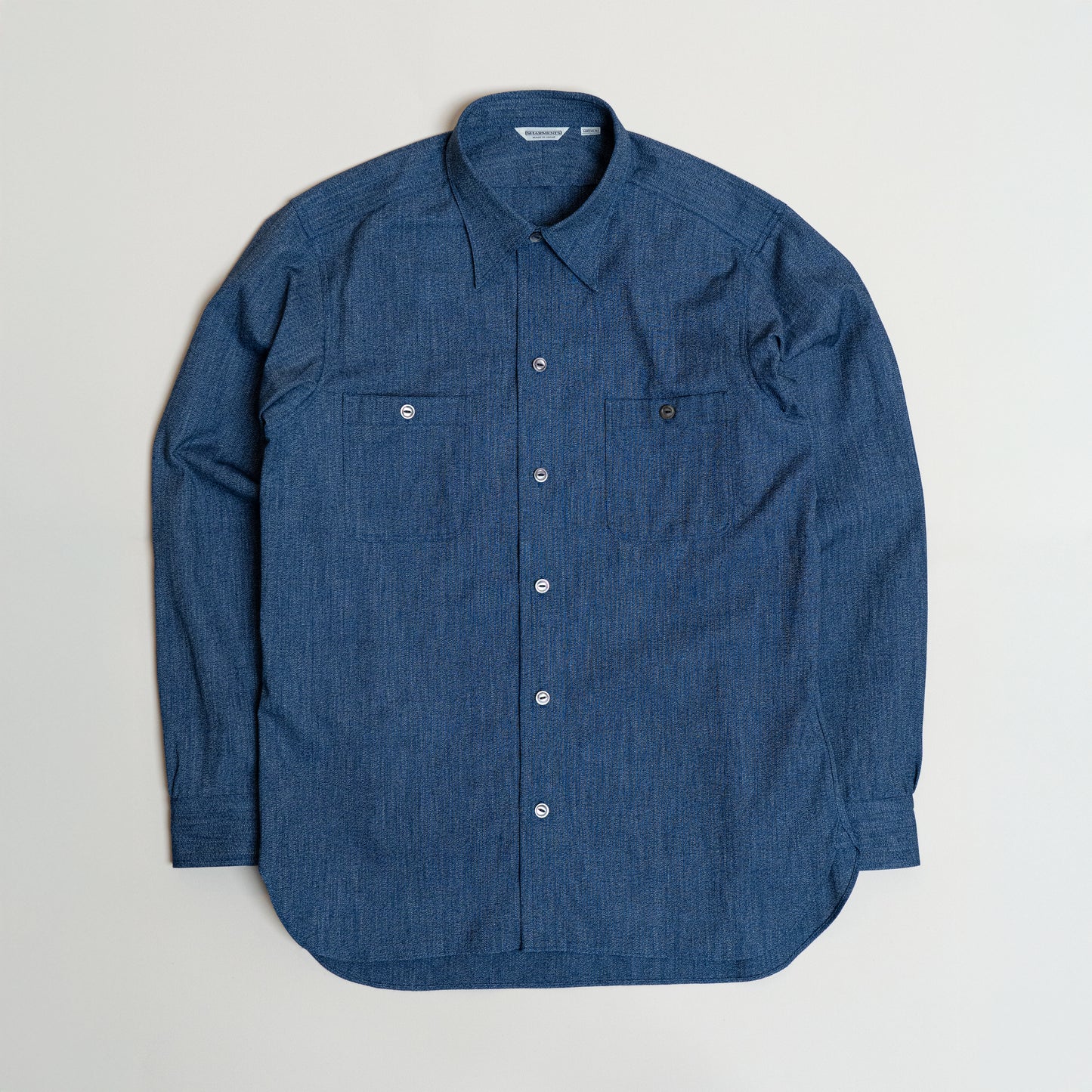 <Made To Order> CLASSIC WORK SHIRT CHAMBRAY NAVY