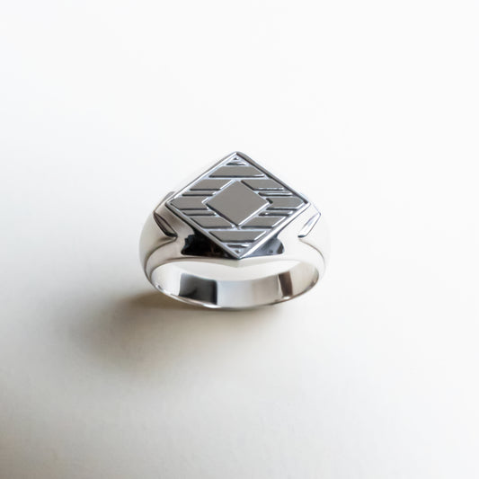 <Made To Order> ENGINE-TURNED RING