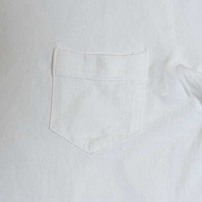 RELEASE DATE : 11am(JST) 09/07/2025 CREW NECK POCKET TEE WHITE