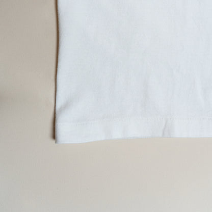 RELEASE DATE : 11am(JST) 09/07/2025 CREW NECK POCKET TEE WHITE