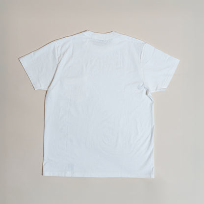 RELEASE DATE : 11am(JST) 09/07/2025 CREW NECK POCKET TEE WHITE