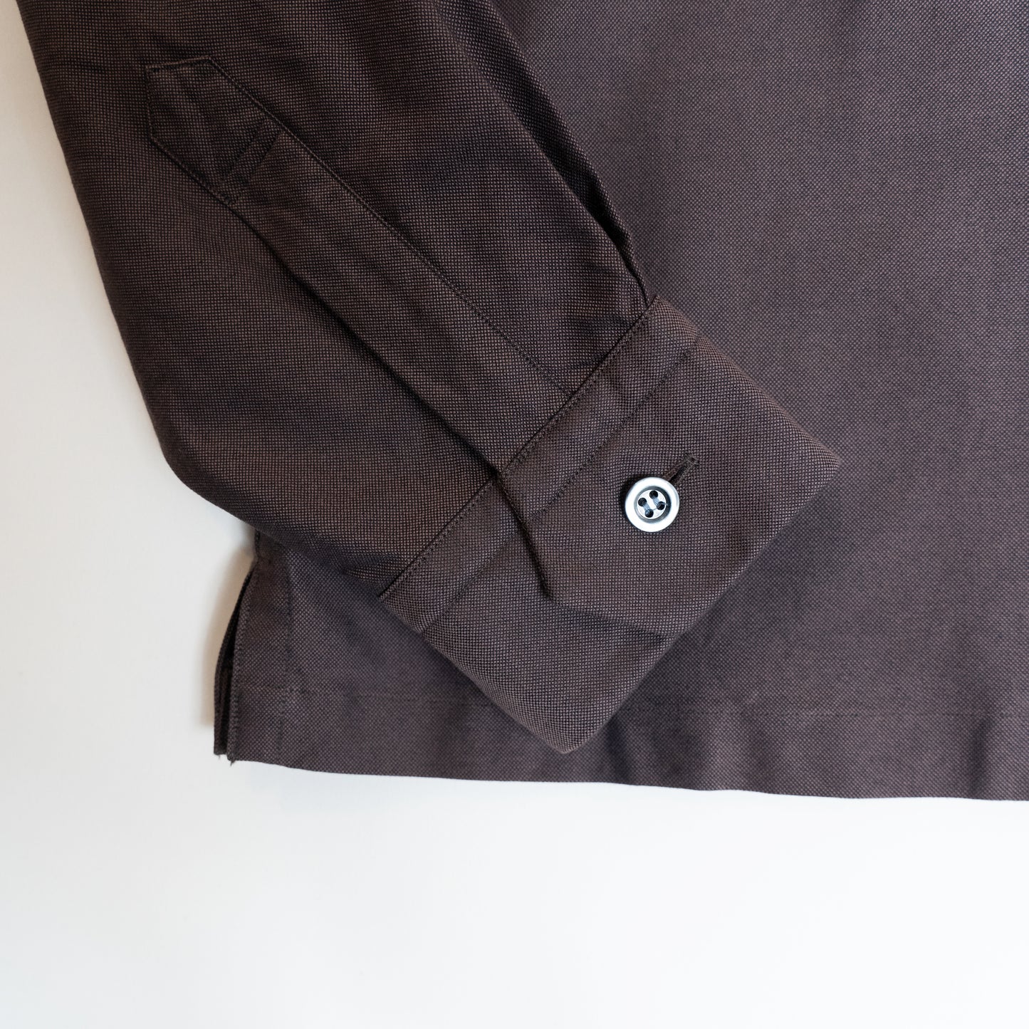 <Ready Made> PINPOINT OXFORD OPEN COLLAR SHIRT "TWO TONE"