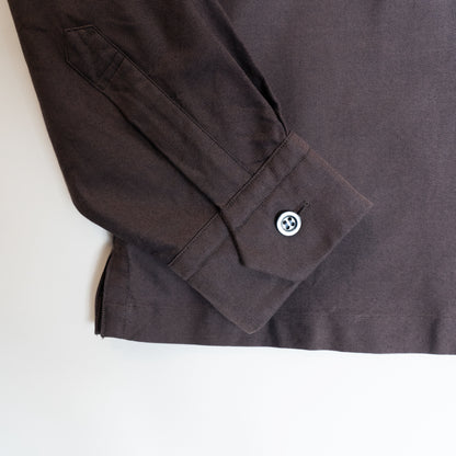 <Ready Made> PINPOINT OXFORD OPEN COLLAR SHIRT "TWO TONE"