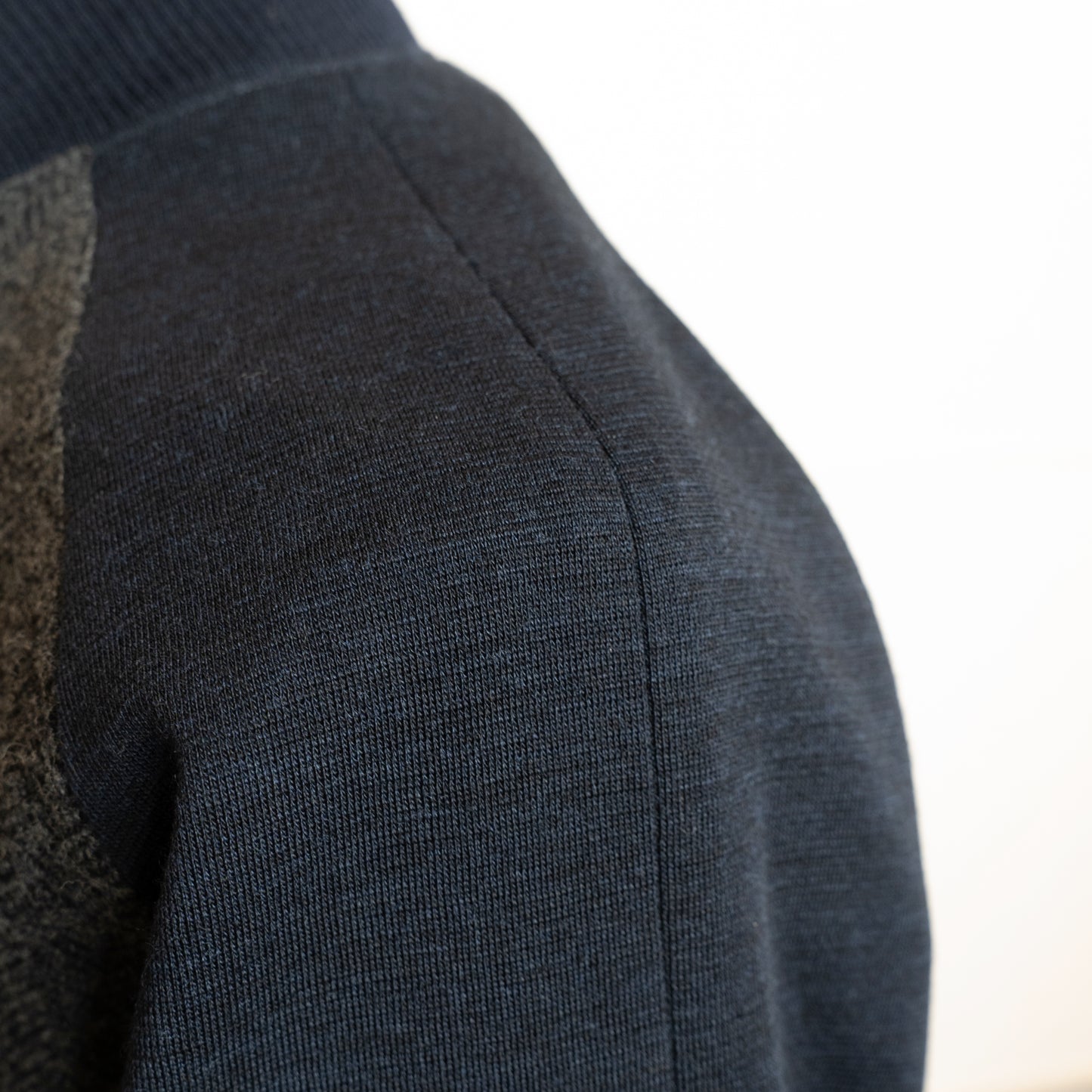 <Made To Order＞ATHLETIC JACKET " TWO TONE - TWEED & KNIT"
