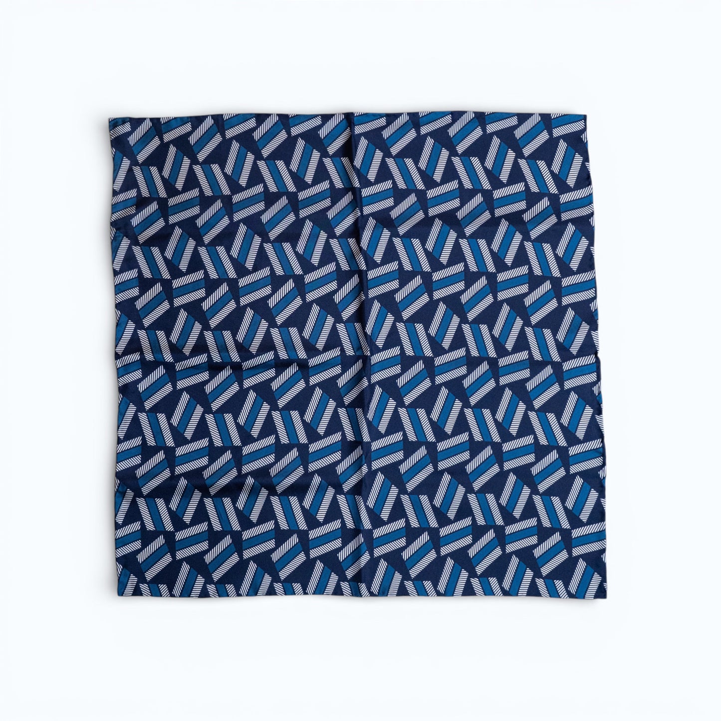 ATOMIC PRINT SILK SCARF