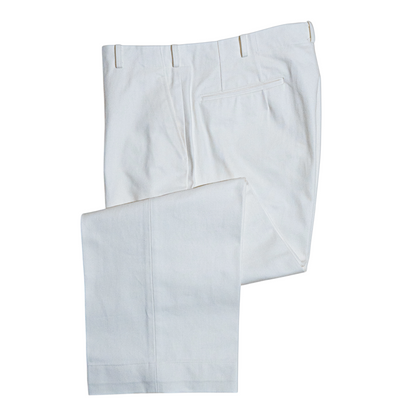 <Made To Order＞ WHITE DENIM TROUSERS  ART-T30