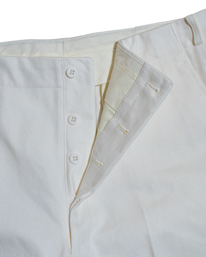 <Made To Order＞ WHITE DENIM TROUSERS  ART-T30