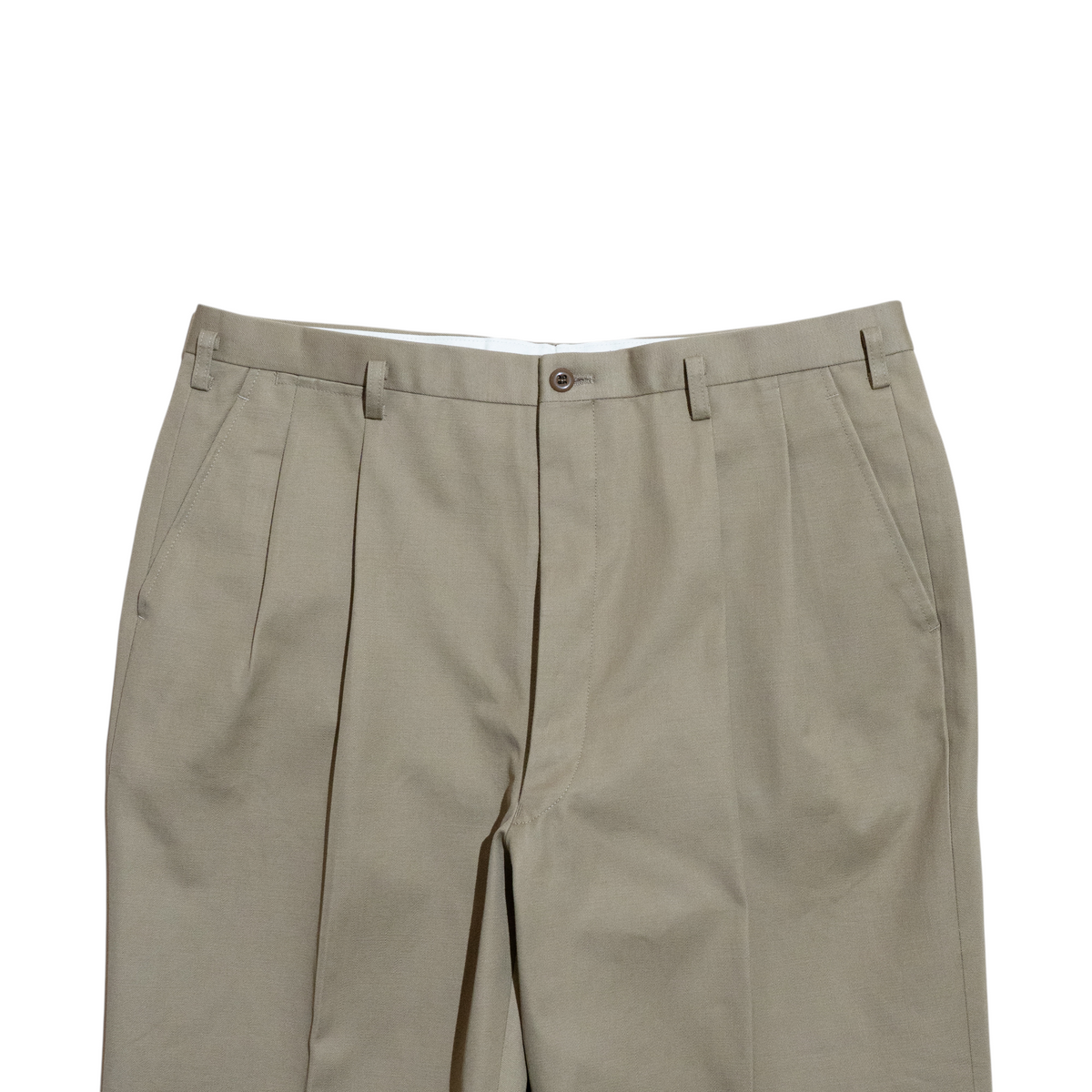 <Made To Order＞ IVY STYLED CHINO TROUSERS KHAKI  ART-T23