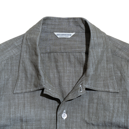 <Made To Order> RUGGED SLUB SPORT SHIRT DUSTY OLIVE L/S
